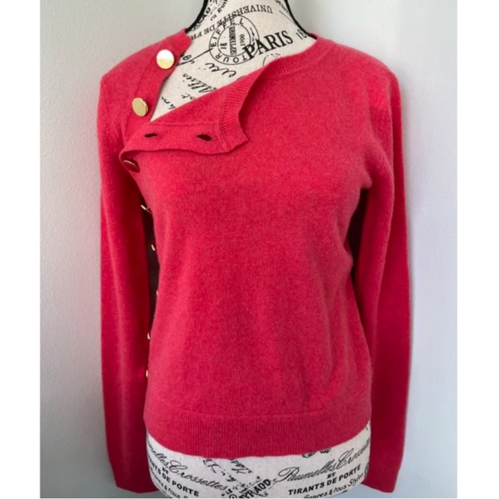 Altuzarra cashmere MINAMOTO SWEATER in Coral 🪸 (still available online at $1400)